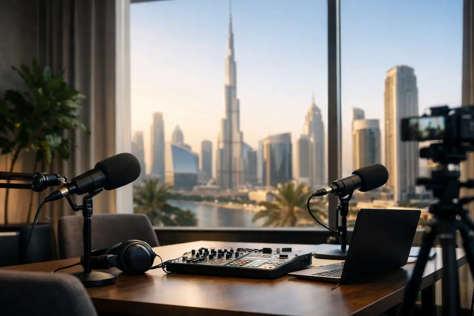 Podcast Studio Dubai for Brands and Creators