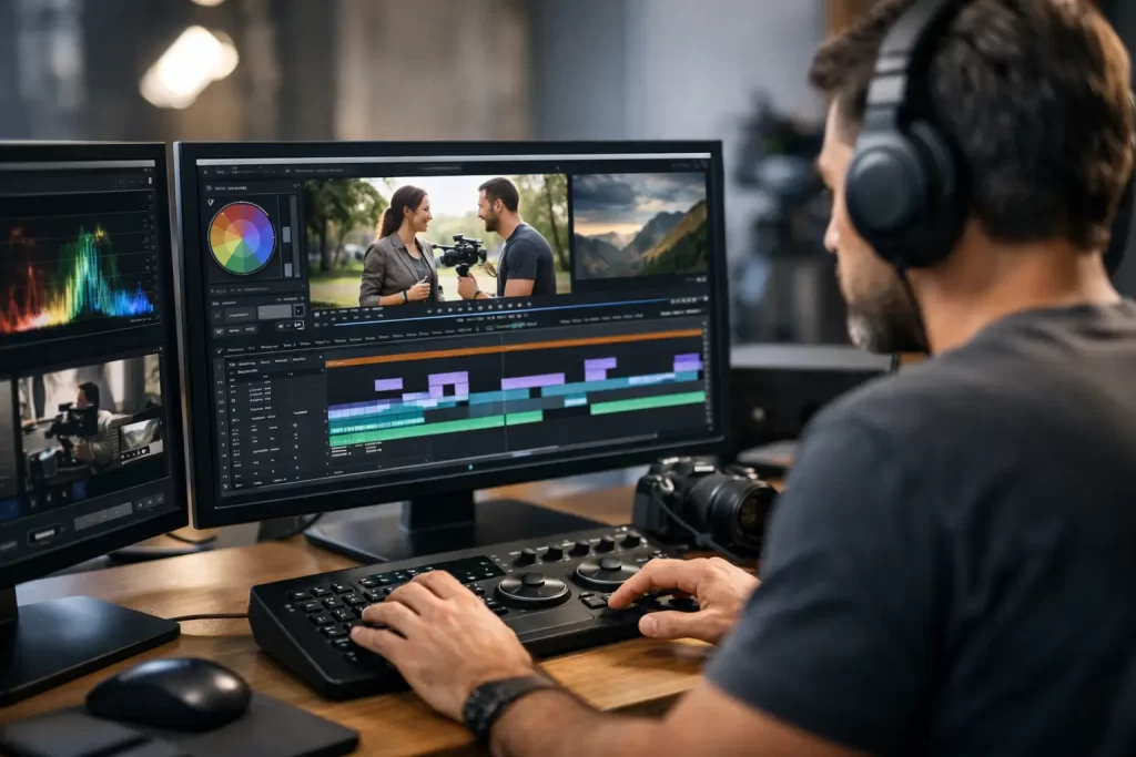 What Is Professional Video Editing?